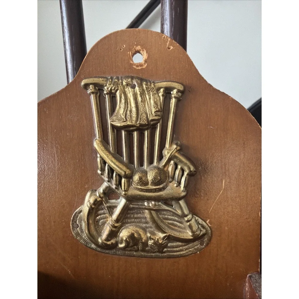 Vintage Wooden Letter/Bills/Holder Mail Organizer Wall Mount 20.25